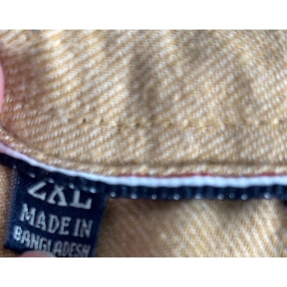 Jachs New York Men's Navy Twill Long Sleeve Button-Down Dress Shirt 2XL - Picture 7 of 11